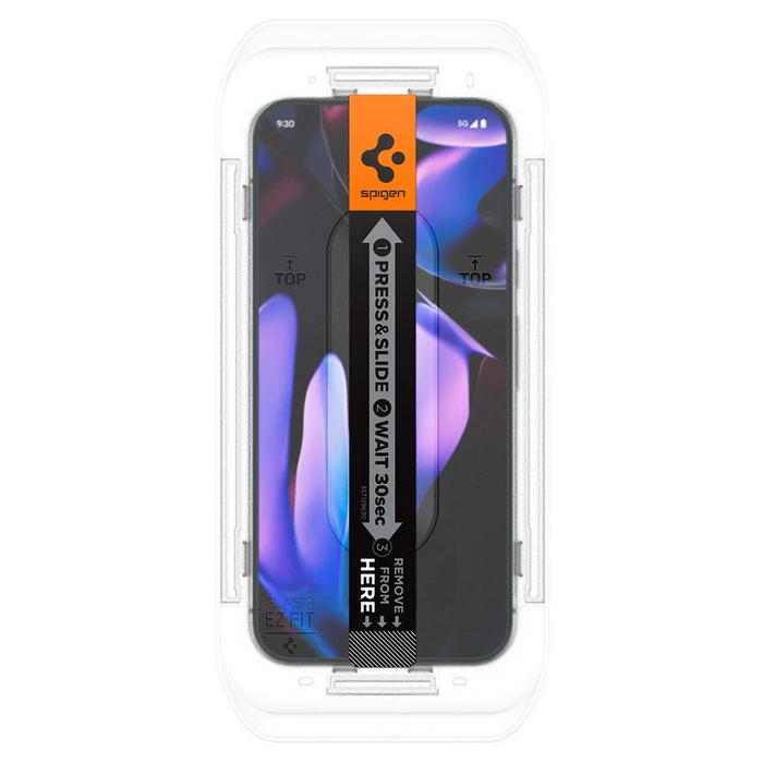 Προστατευτικό Οθόνης Spigen Glas.Tr ”EZ FIT”2-pak for Google Pixel 9/9 Pro transparent