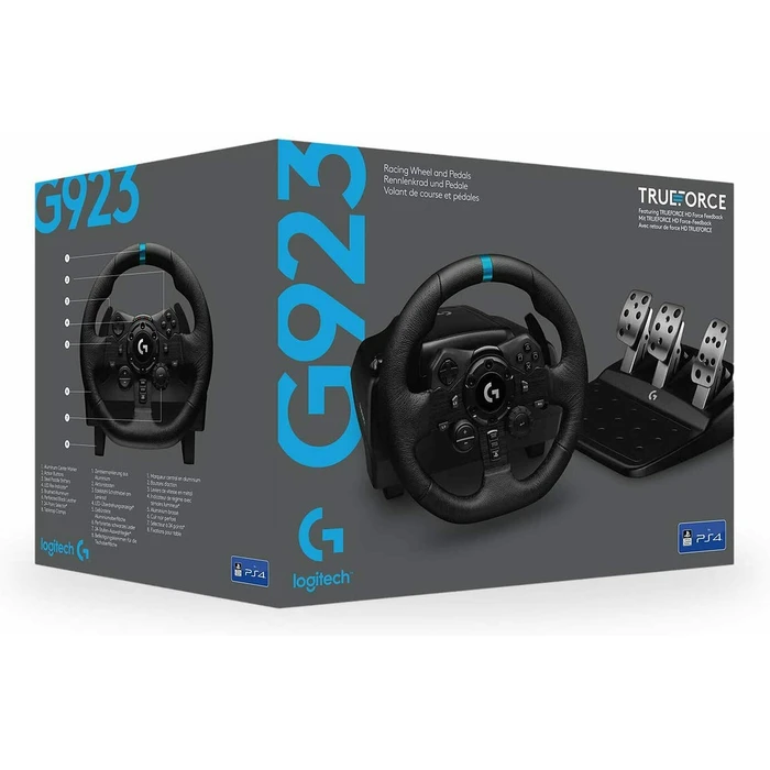 Τιμονιέρα με Πετάλια Logitech G923 PS4/PS5/PC