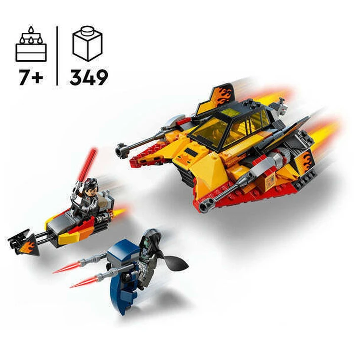 LEGO Star Wars 75414 Flame Speeder Snowy