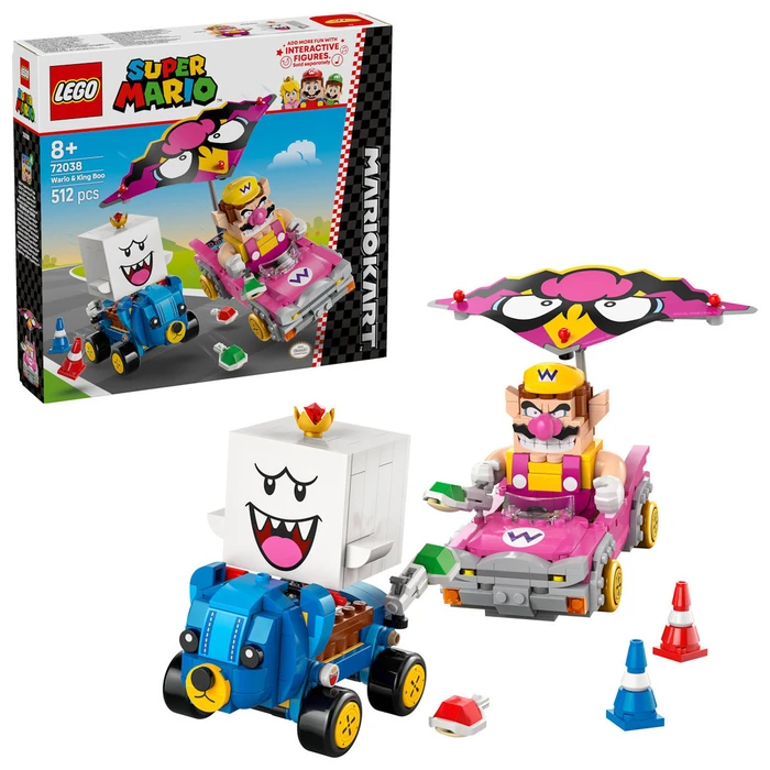 LEGO Super Mario 72038 Mario Kart Wario and King Boo