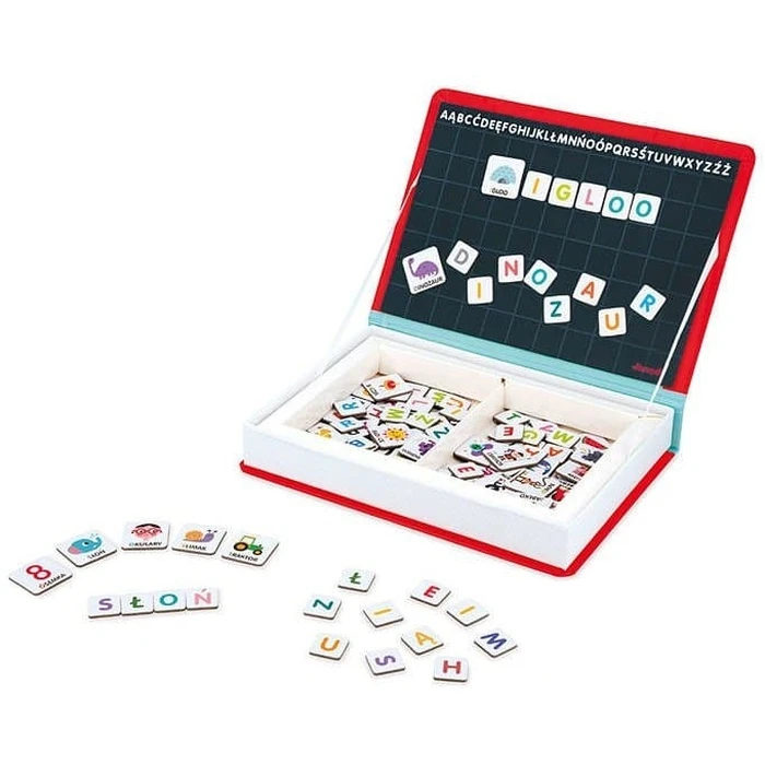 Παιχνίδι Κατασκευών Janod Magnetibook Polish Alphabet
