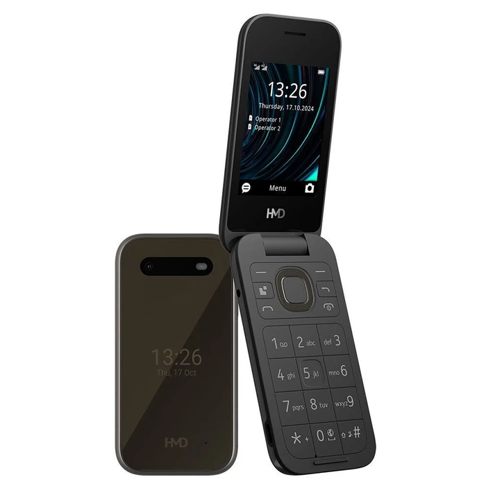 Κινητό Τηλέφωνο HMD 2660 Flip TA-1711 Dual SIM Black