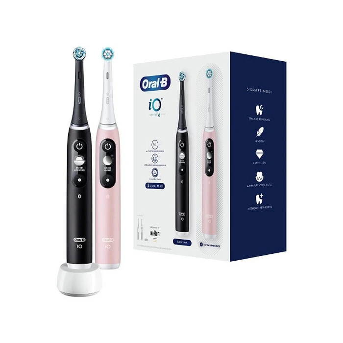 Ηλεκτρική Οδοντόβουρτσα Oral-B iO Series 6 Duo Black/Pink