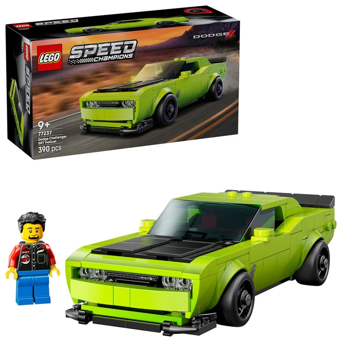 LEGO Speed ​​Champions 77237 Dodge Challenger SRT Hellcat Sports Car