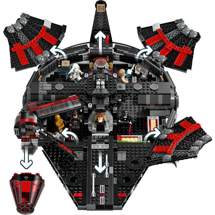 Lego Star Wars 75389 Dark Millennium Falcon
