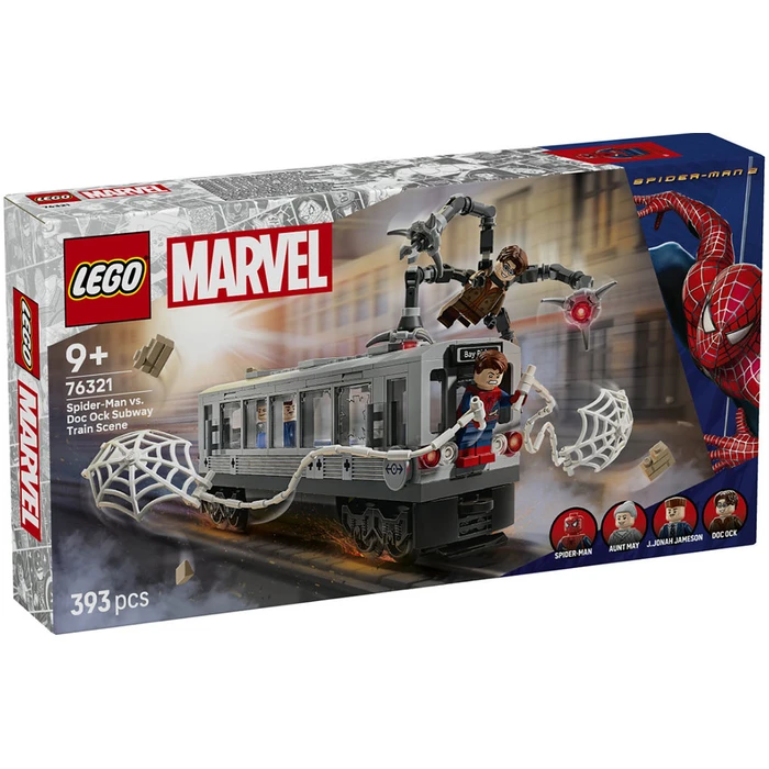 LEGO Marvel 76321 Spider-Man vs. Doc Ock Subway Scene