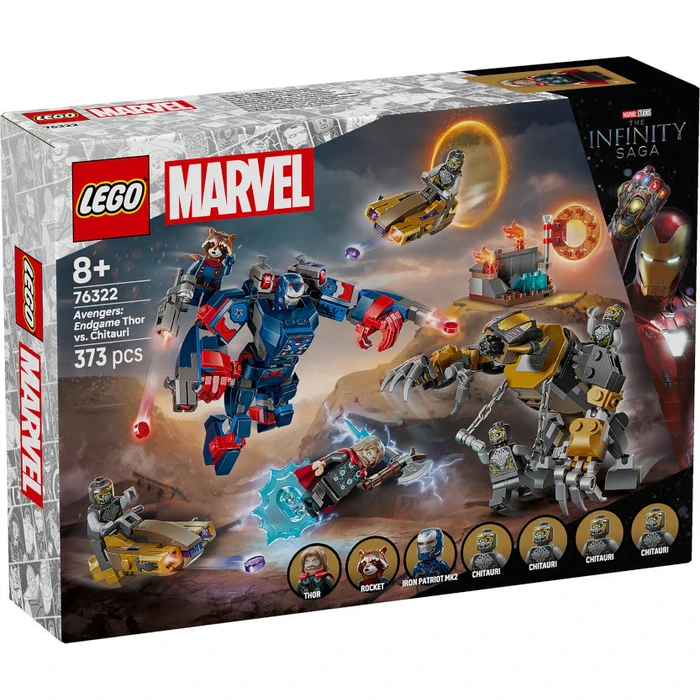 LEGO Marvel 76322 Avengers: Endgame Thor vs. Chitauri