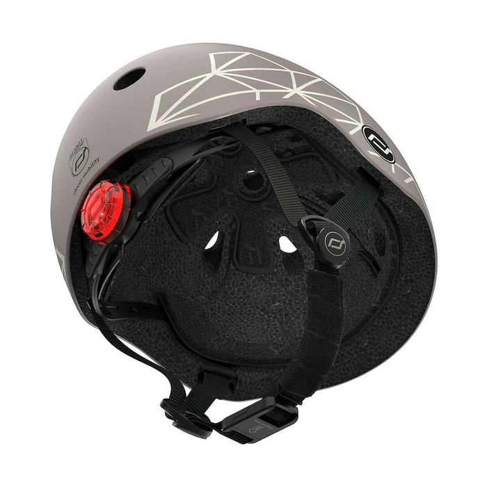 Παιδικό Κράνος Scoot & Ride XXS-S Brown Lines