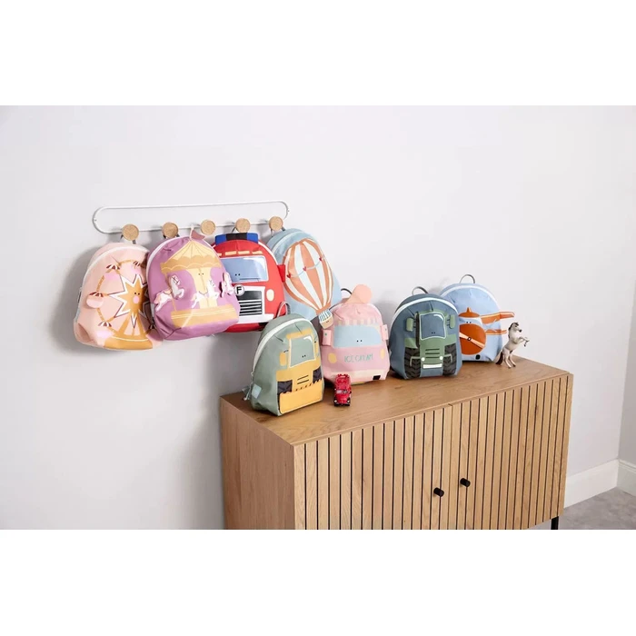 Σχολική Τσάντα Lassig Tiny Drivers Fire Truck Mini Red