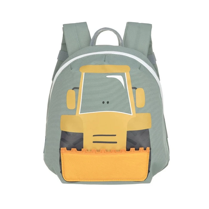 Σχολική Τσάντα Lassig Tiny Drivers Bulldozer Mini Sage