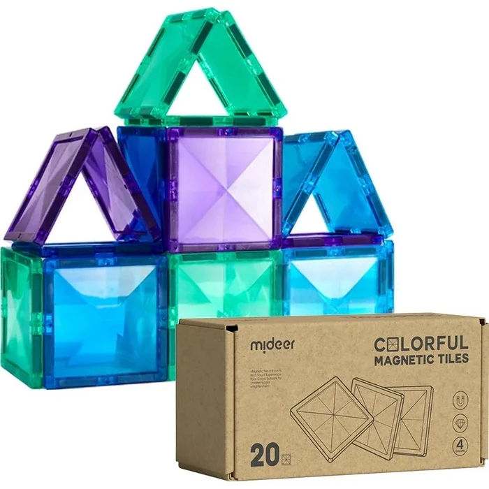 Παιχνίδι Κατασκευών Mideer Magnetic 20-Piece MD6397