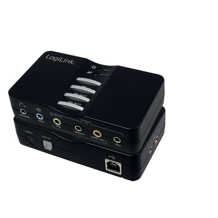 Εξωτερική Κάρτα Ήχου Logilink Sound Box 7.1 USB-B Retail