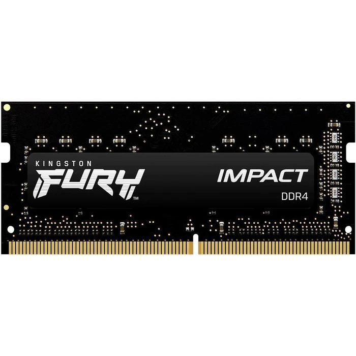Μνήμη RAM Φορητού DDR4 8GB Kingston SODIMM 3200 CL20 Fury Impact
