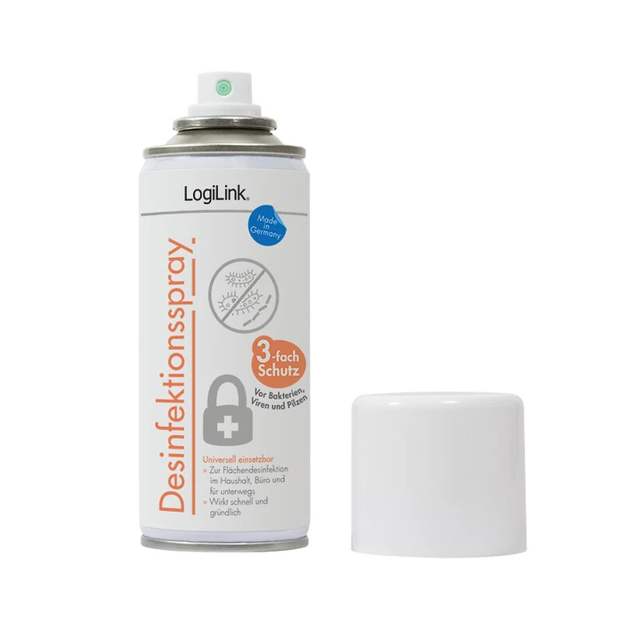 Σπρέι Καθαρισμού Γραφείου Logilink Disinfectant for Surfaces 200ml
