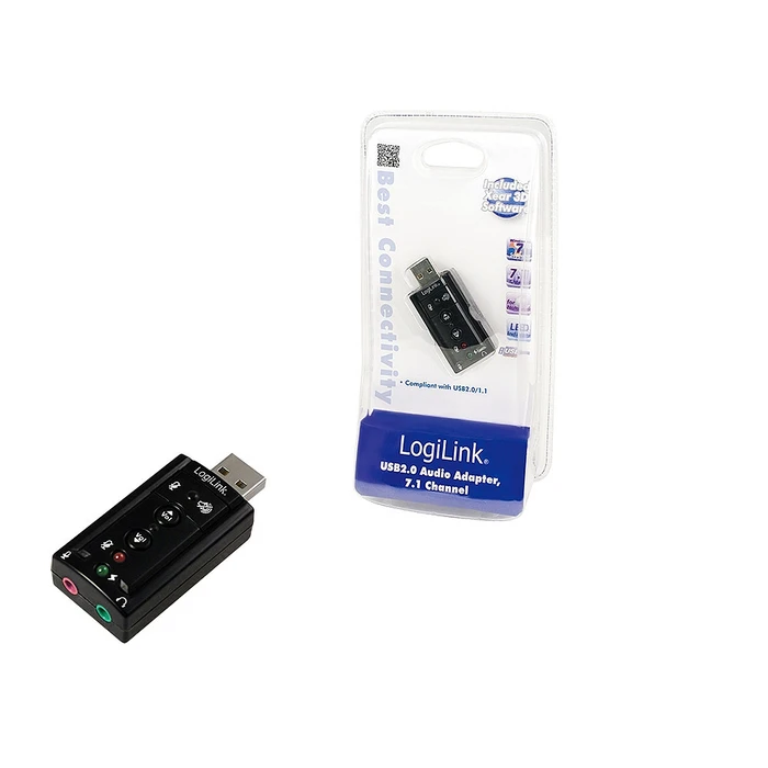Εξωτερική Κάρτα Ήχου Logilink Sound Card Virtual 7.1 USB-A