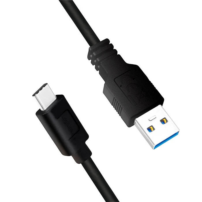 Καλώδιο USB Logilink USB-C 3.0 (M) <--> USB-A (M) 0.15m Black