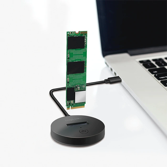 Docking Station Σκληρών Δίσκων Logilink M.2 NVMe/SATA (F) --> USB 3.2-C (M)