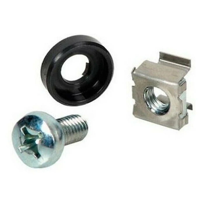 Βίδες για Καμπίνες Δικτύου Logilink Montageset M6 50 pieces