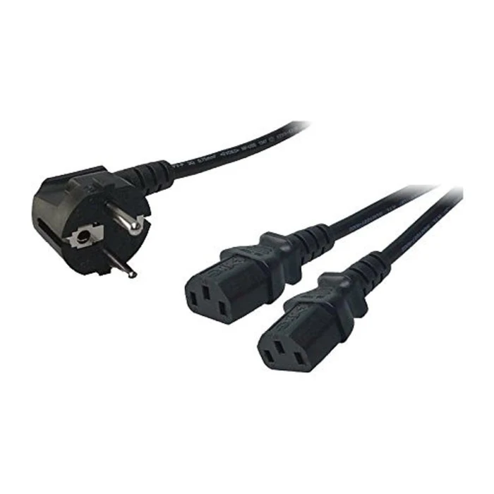 Καλώδιο Τροφοδοσίας Logilink Power cord 1.50m 2x C13 plug