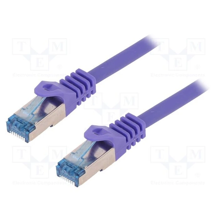 Καλώδιο Δικτύου Logilink RJ45 3.00m Purple Cat6A S/FTP