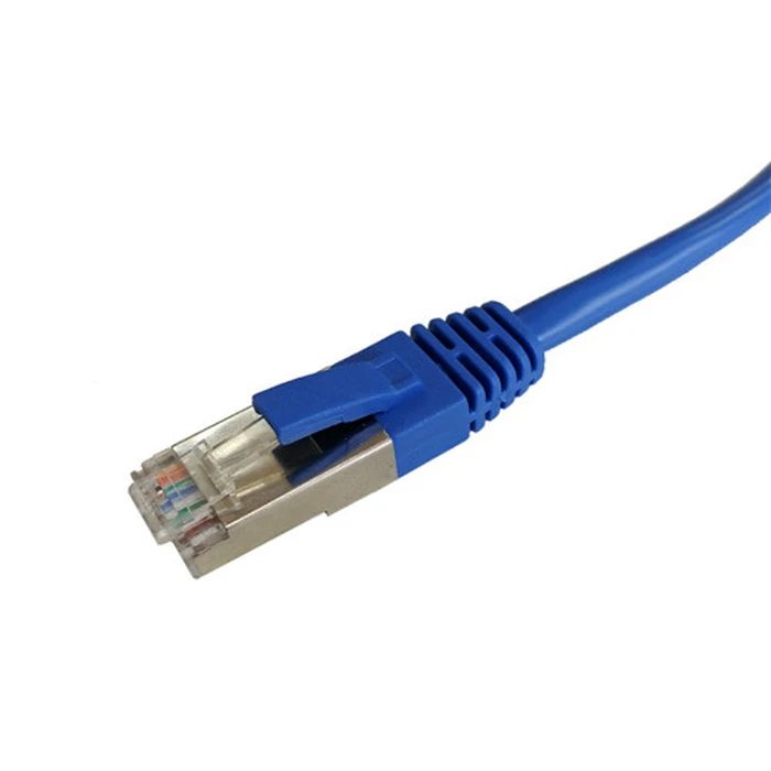 Καλώδιο Δικτύου RJ45 0.50m Blue Cat5e SF/UTP