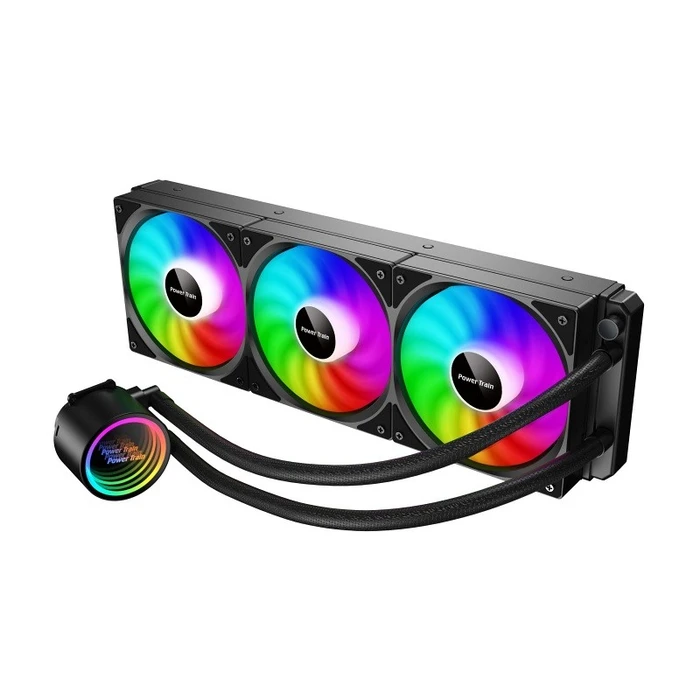 Υδρόψυξη Επεξεργαστή Power Train DL-360A ARGB - AMD-Intel Black