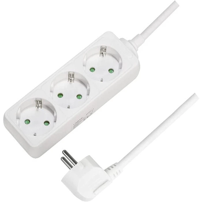 Πολύπριζο Logilink socket 3-fold 1.5m / White