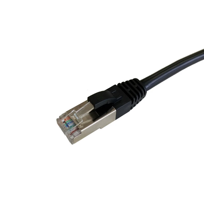 Καλώδιο Δικτύου RJ45 2.00m Black Cat5e SF/UTP