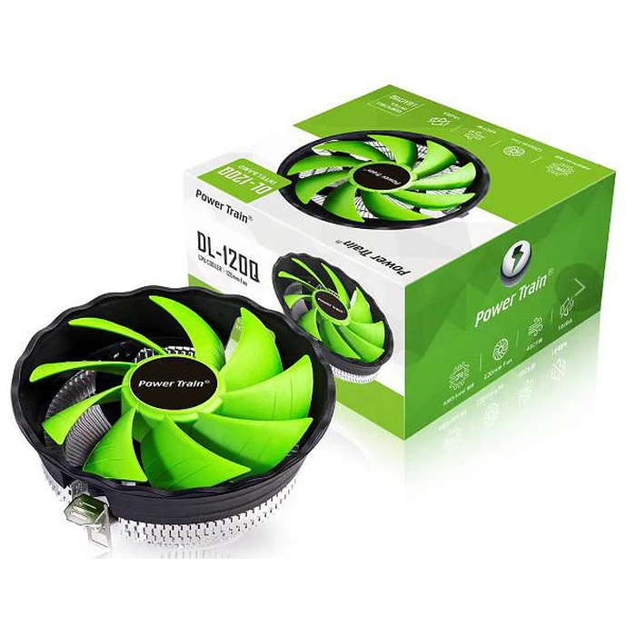 Ψύκτρα Επεξεργαστή Power Train DL-120Q - AMD-Intel 95Watt