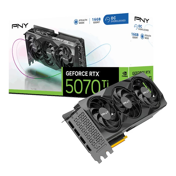 Κάρτα Γραφικών PNY 5070Ti RTX OC 16GB/3xDP/HDMI