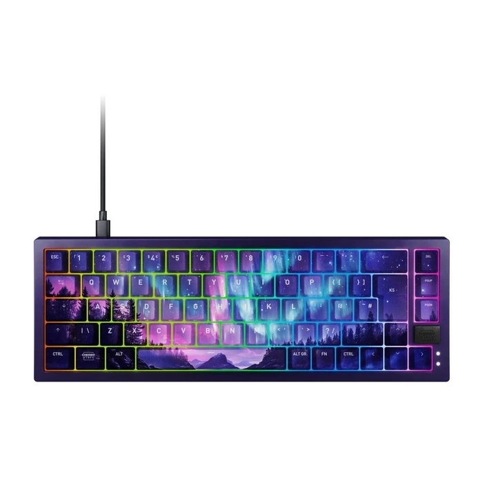 CHERRY XTRFY Σετ Northern Light (Πληκτρολόγιο K5V2 65% + Mousepad GP6 XL)
