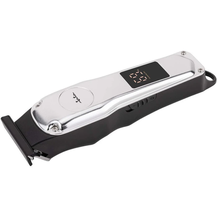 Κουρευτική Μηχανή JATA Rechargable 90Min 5Cuting Guides Led Display Silver Jbcp4200