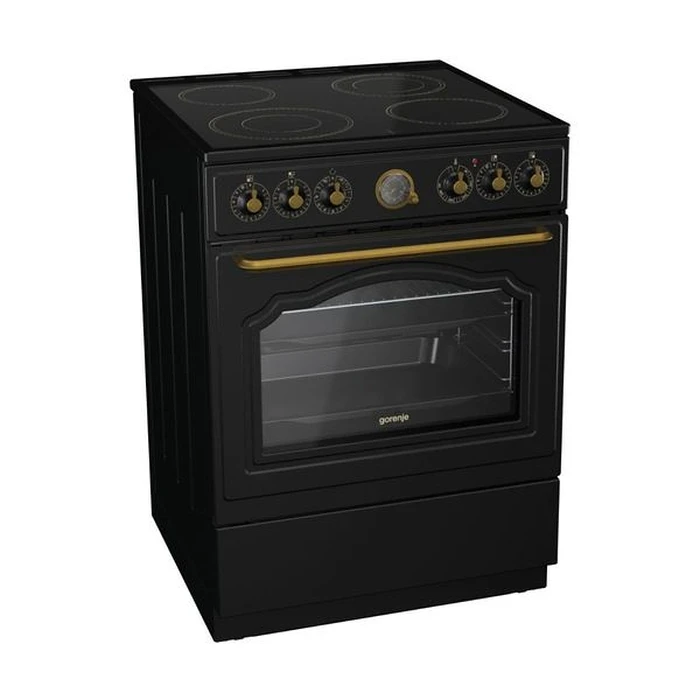 Κουζίνα Κεραμική Gorenje GECS6B70CLB Black