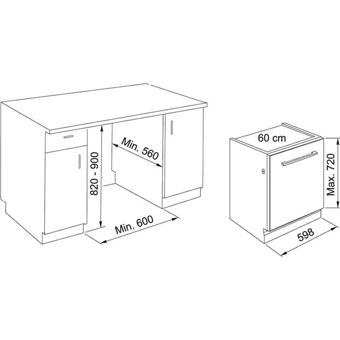 Πλυντήριο Πιάτων Franke FDW 613 E5P Εντοιχιζόμενο