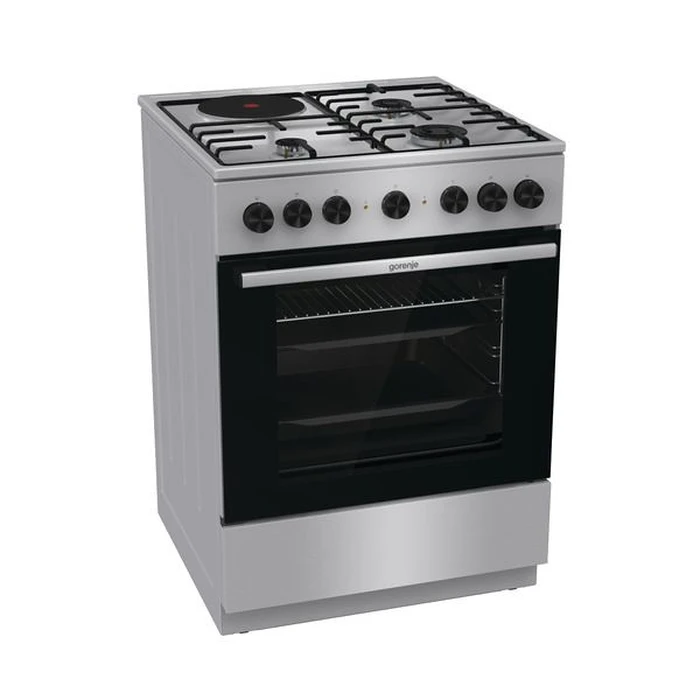 Κουζίνα Αερίου & Ρεύματος Gorenje GK6B42XD Inox