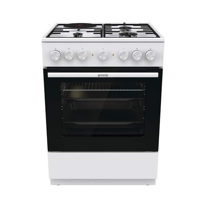 Κουζίνα Αερίου & Ρεύματος Gorenje GK6B43WD White