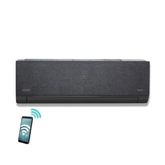 Κλιματιστικό Inverter Toyotomi Gosai Shadow Black GTN GTG 24CMB 24.000 BTU/h