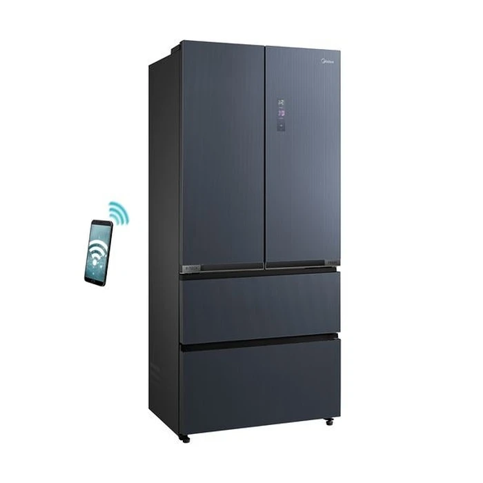 Ψυγείο Ντουλάπα Midea MDRF705BIE70 Inox