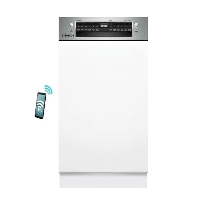 Πλυντήριο Πιάτων Pitsos DIS61I01 Εντοιχιζόμενο 45cm