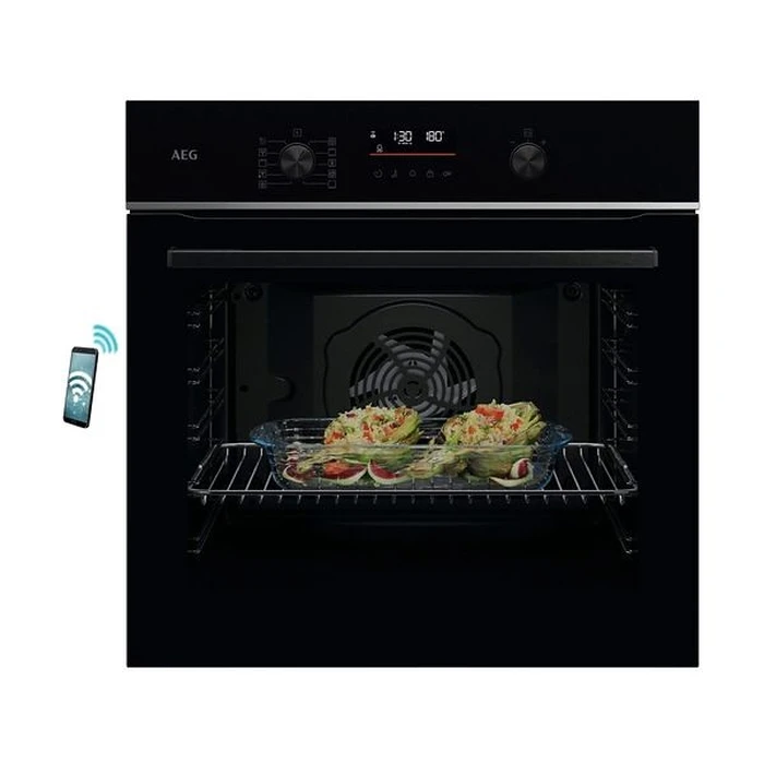 Φούρνος Εντοιχιζόμενος AEG TU5PB431SB Black