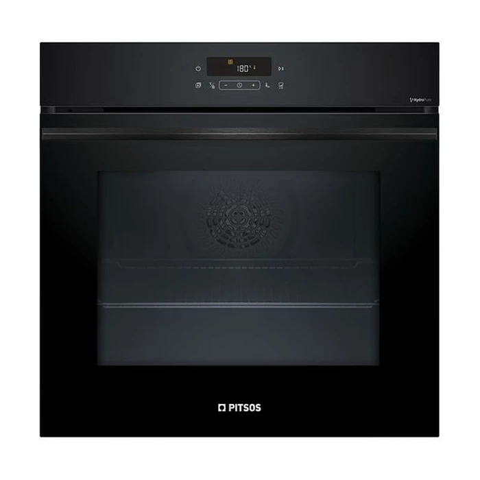Φούρνος Εντοιχιζόμενος Pitsos PH38M21B3 Black