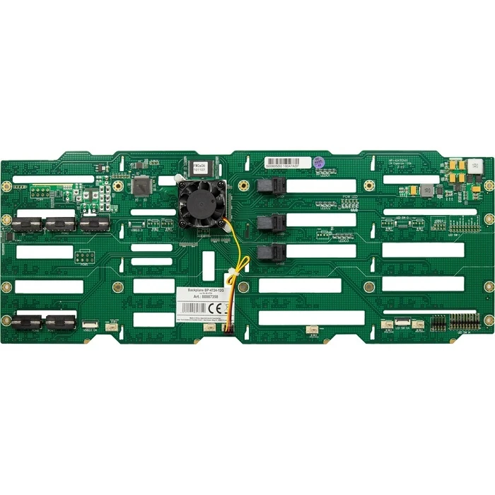 Αξεσουάρ Server Inter-Tech IPC Backplane BP-4724-NVMe, 12-way