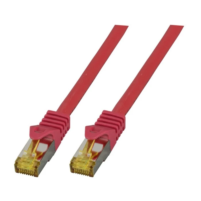 Καλώδιο Δικτύου EFB RJ45 S/FTP,Cat.6A,LSZH,Cat.7 Rohk.,3m,rot