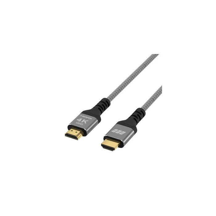 Καλώδιο HDMI EFB High-Speed m. Ethernet 4K60Hz 0,5m Gray
