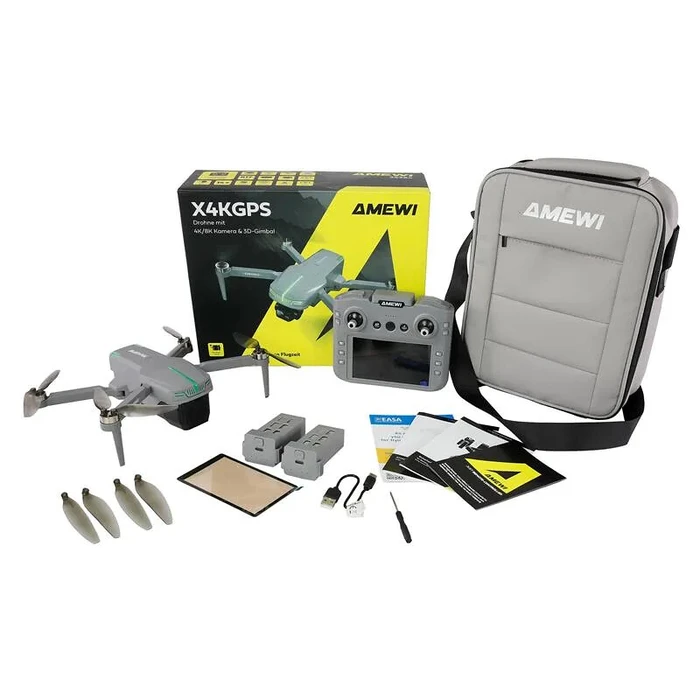 Drone Amewi DRE AMXFlight X4K GPS anthracite