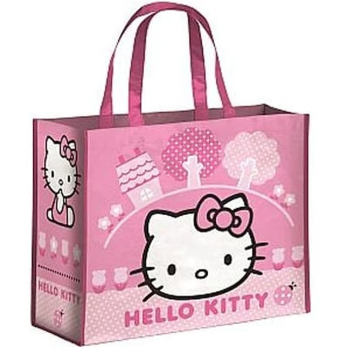 Τσάντα για Ψώνια Hello Kitty "Visage Kitty"