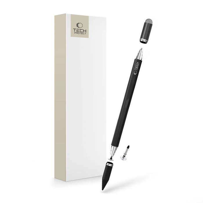 Tech-Protect USP200 3-tip Stylus Pen Black