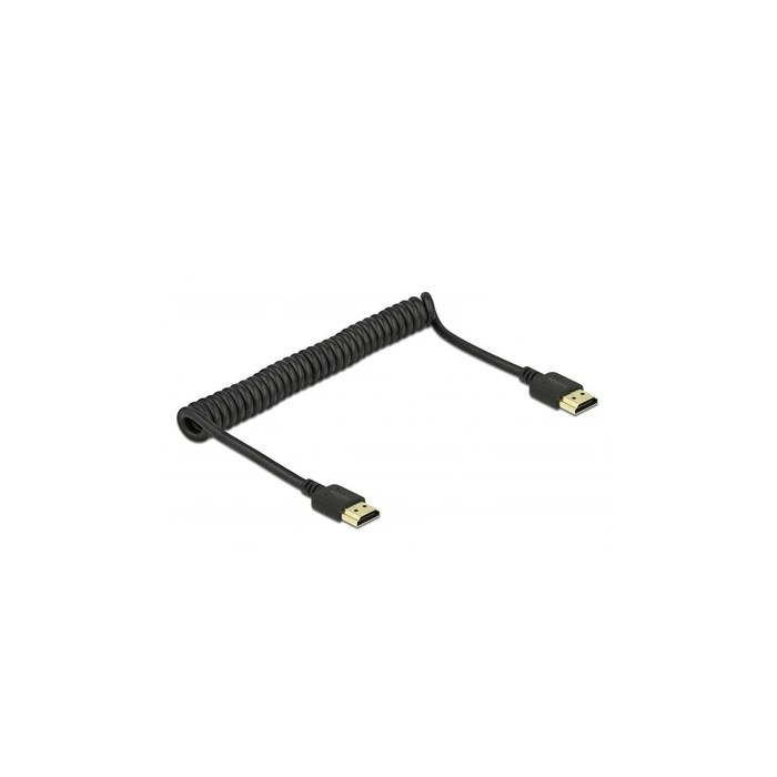 Καλώδιο HDMI Delock spiral 4K 60 Hz