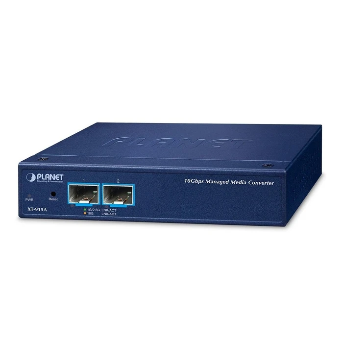 Converter Planet 2-Port SFP+ Managed Media XT-915A