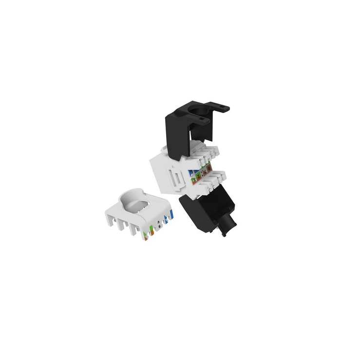Keystone Equip socket unshielded Cat6A LSA wzf.8Stk ws